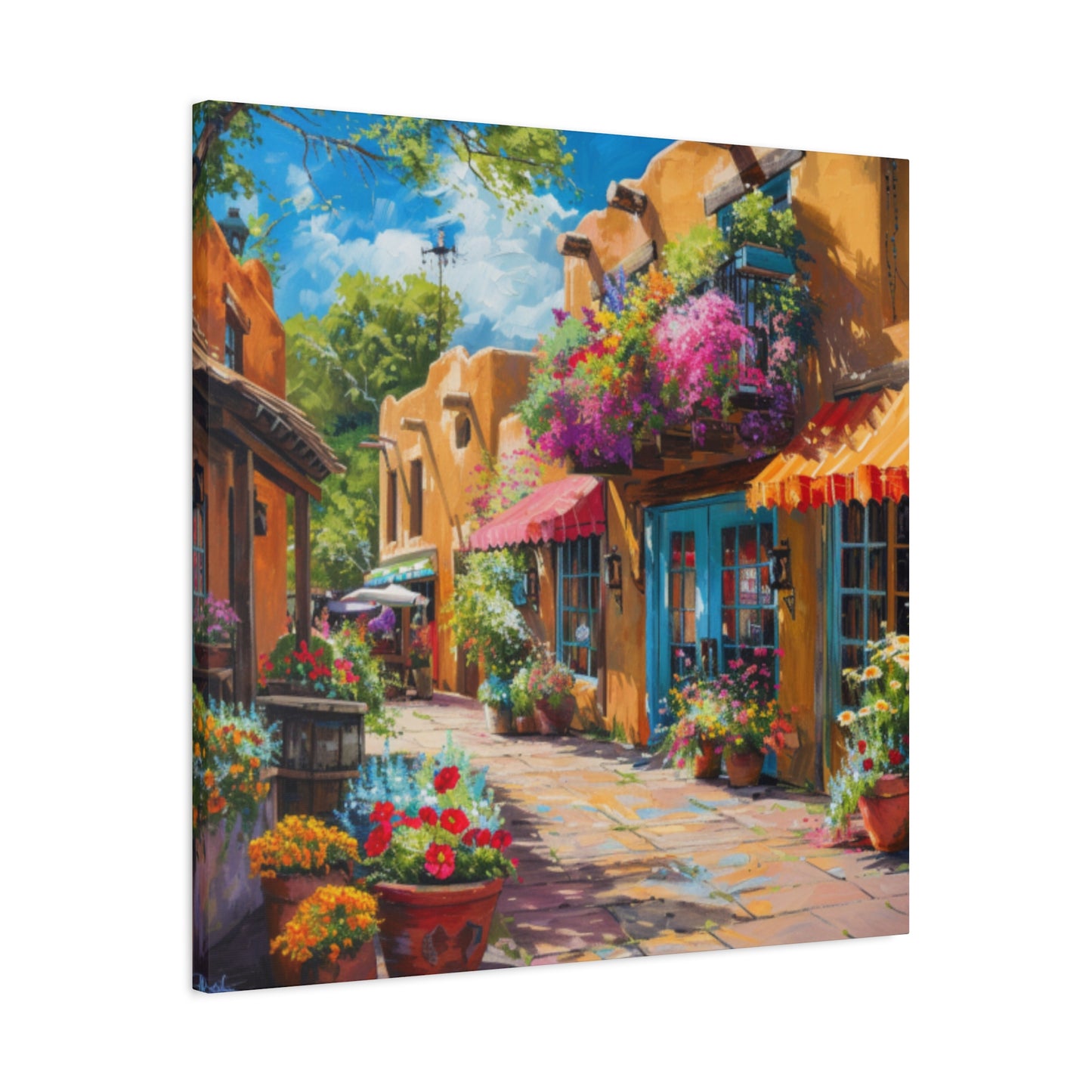 Canvas Print Santa Fe Street