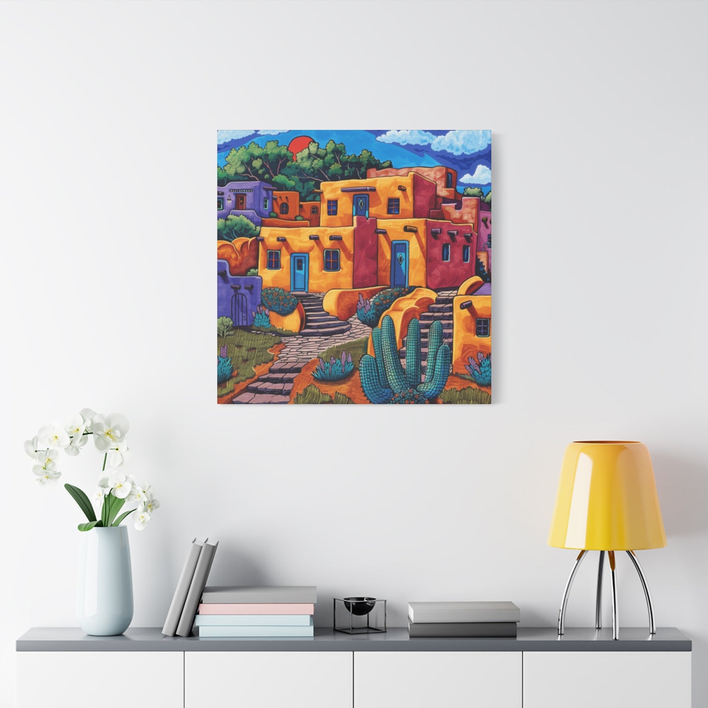 Canvas Print - Santa Fe Pueblo 22