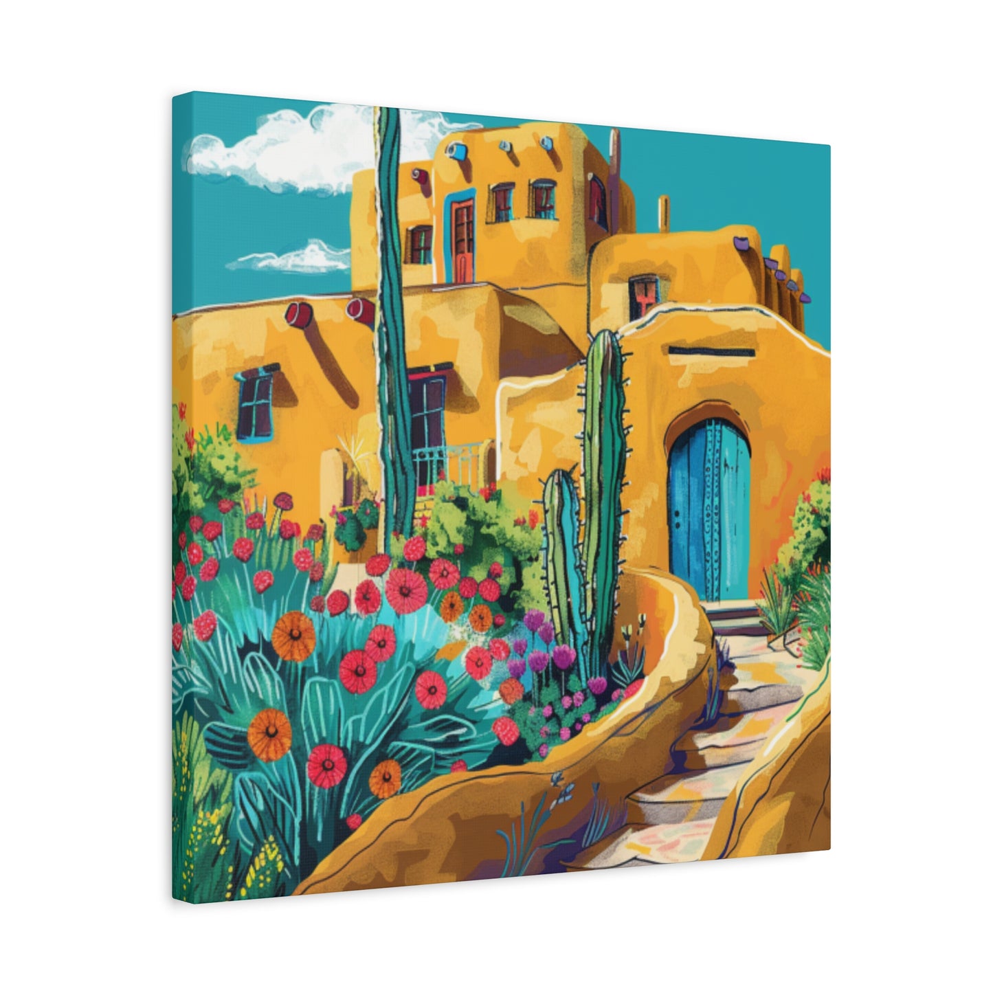 Canvas Print - Pueblo Village 101