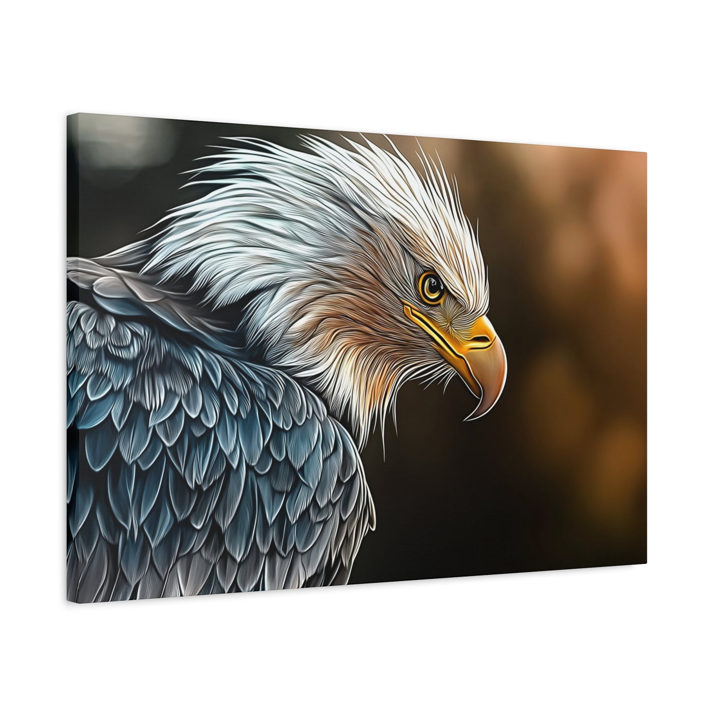 Eagle Art Canvas - Majestic Wildlife Wall Decor