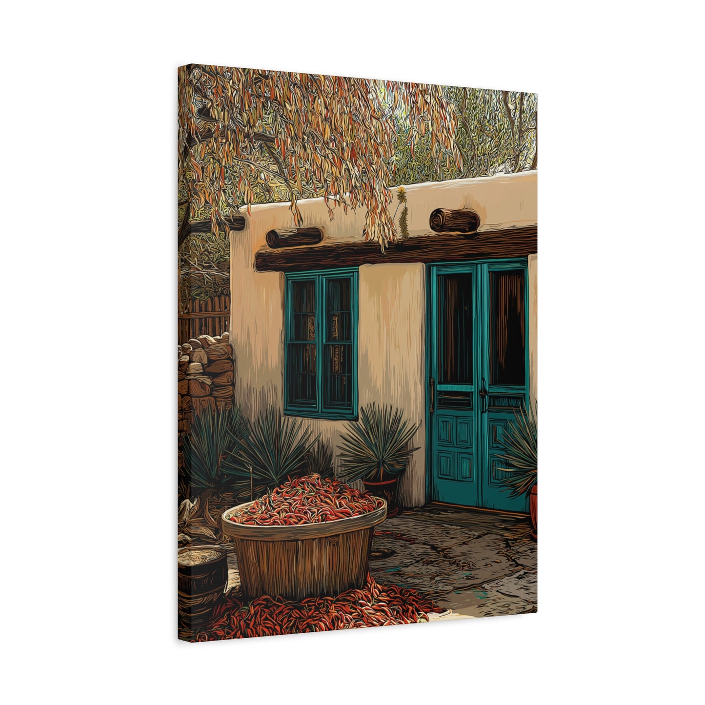 Canvas Print Rural NM Casa