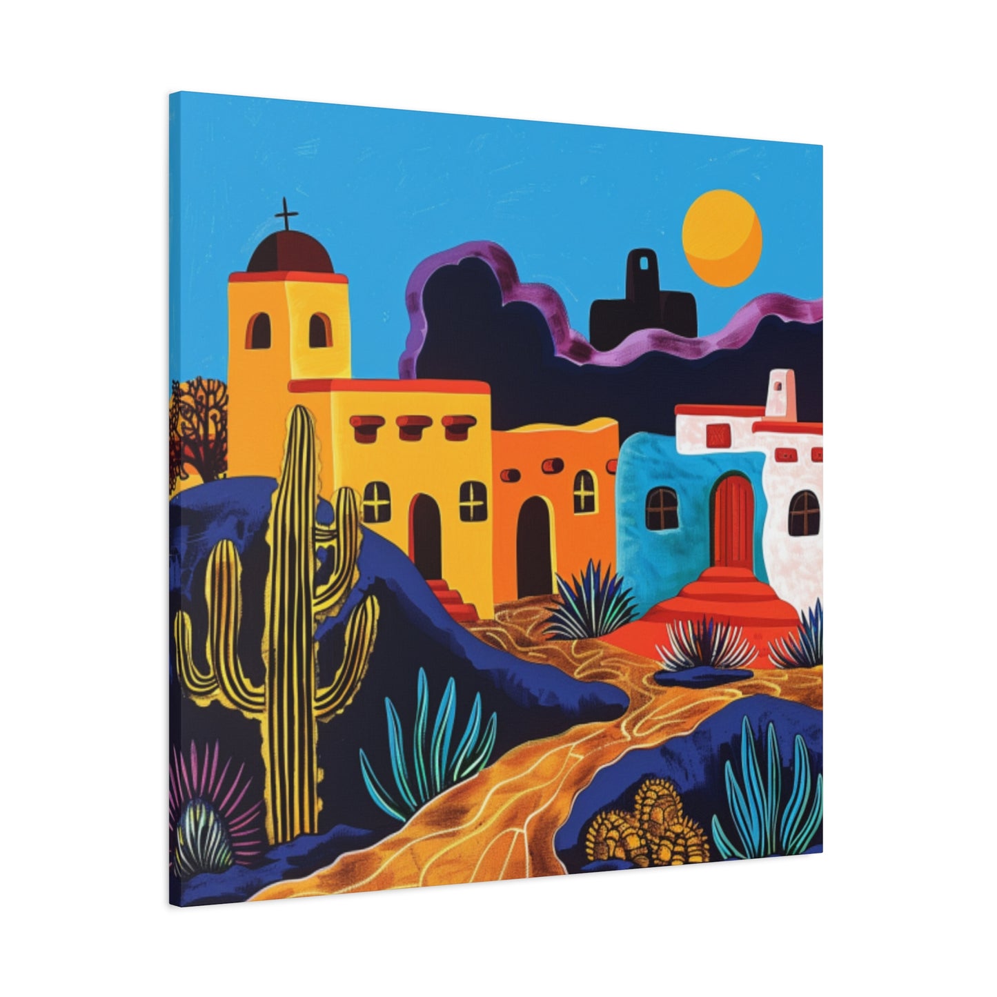 Canvas Wall Art - Bold Street 22 Santa Fe
