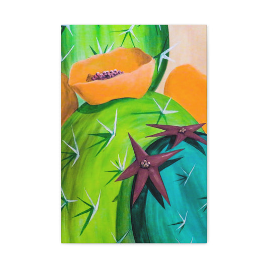 Canvas Print - Cacti Stars Glory