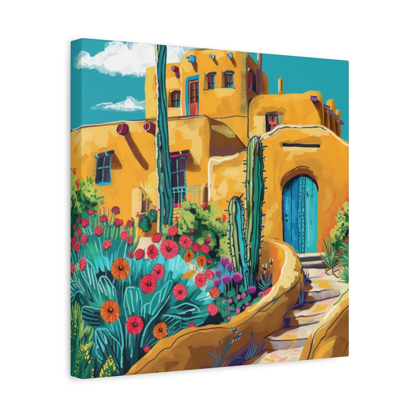 Canvas Print - Pueblo Village 101