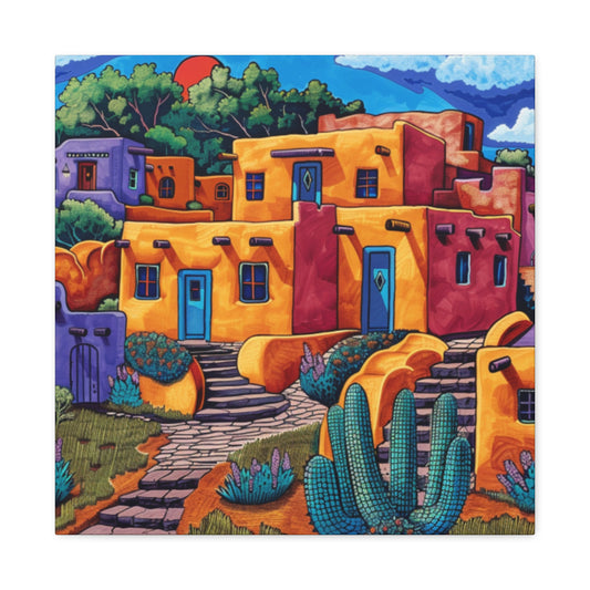 Canvas Print - Santa Fe Pueblo 22