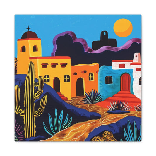 Canvas Wall Art - Bold Street 22 Santa Fe