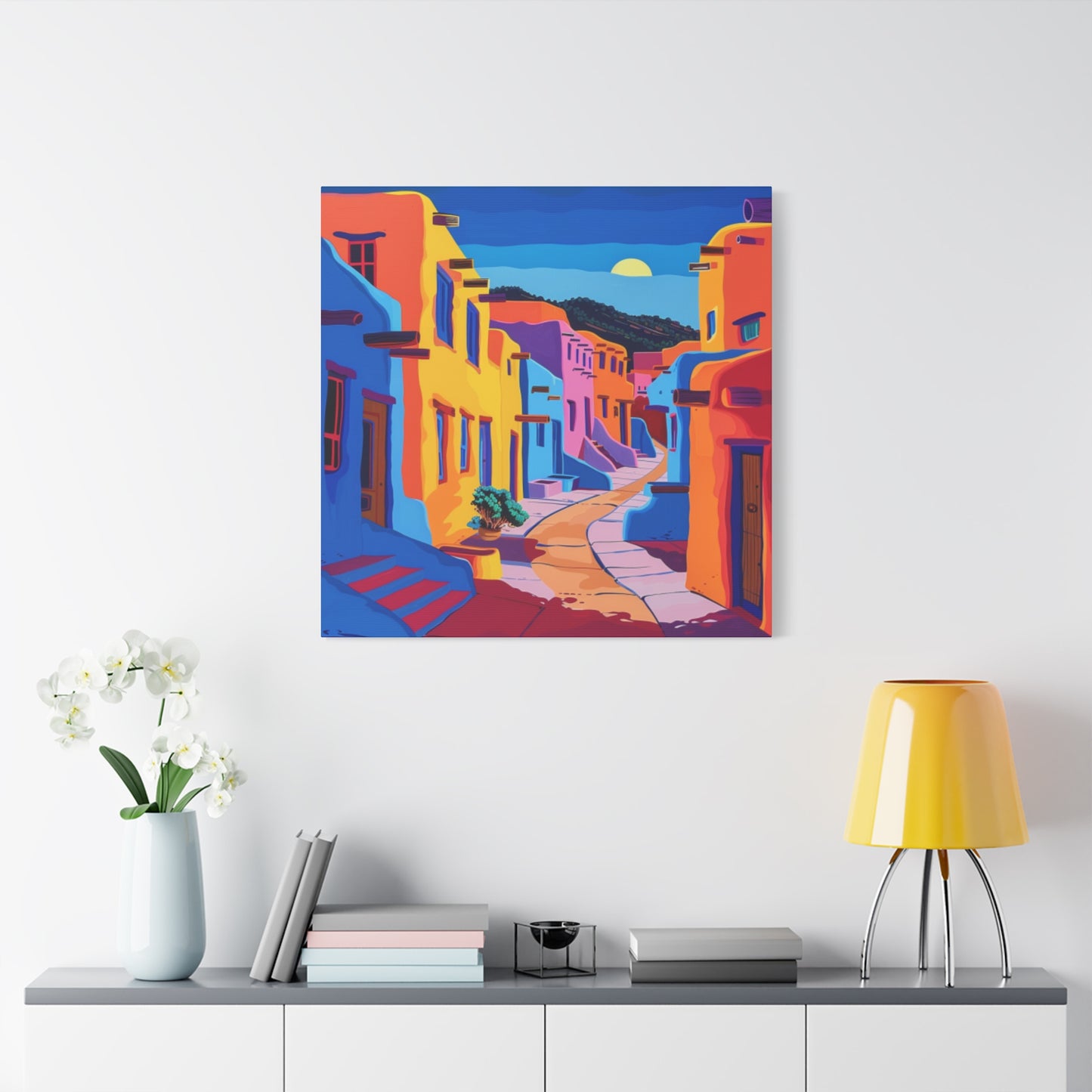 Canvas Wall Art - Santa Fe Street 405