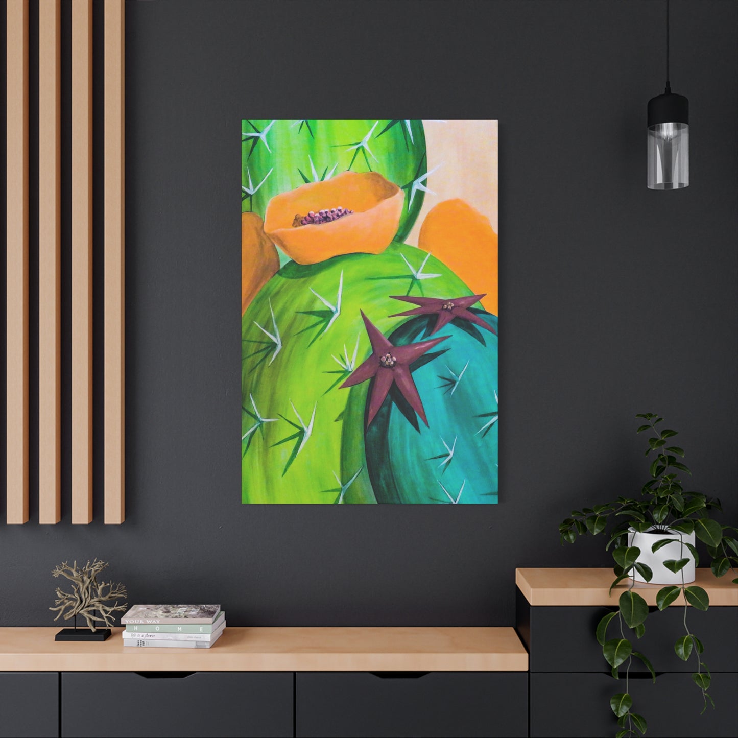 Canvas Print - Cacti Stars Glory
