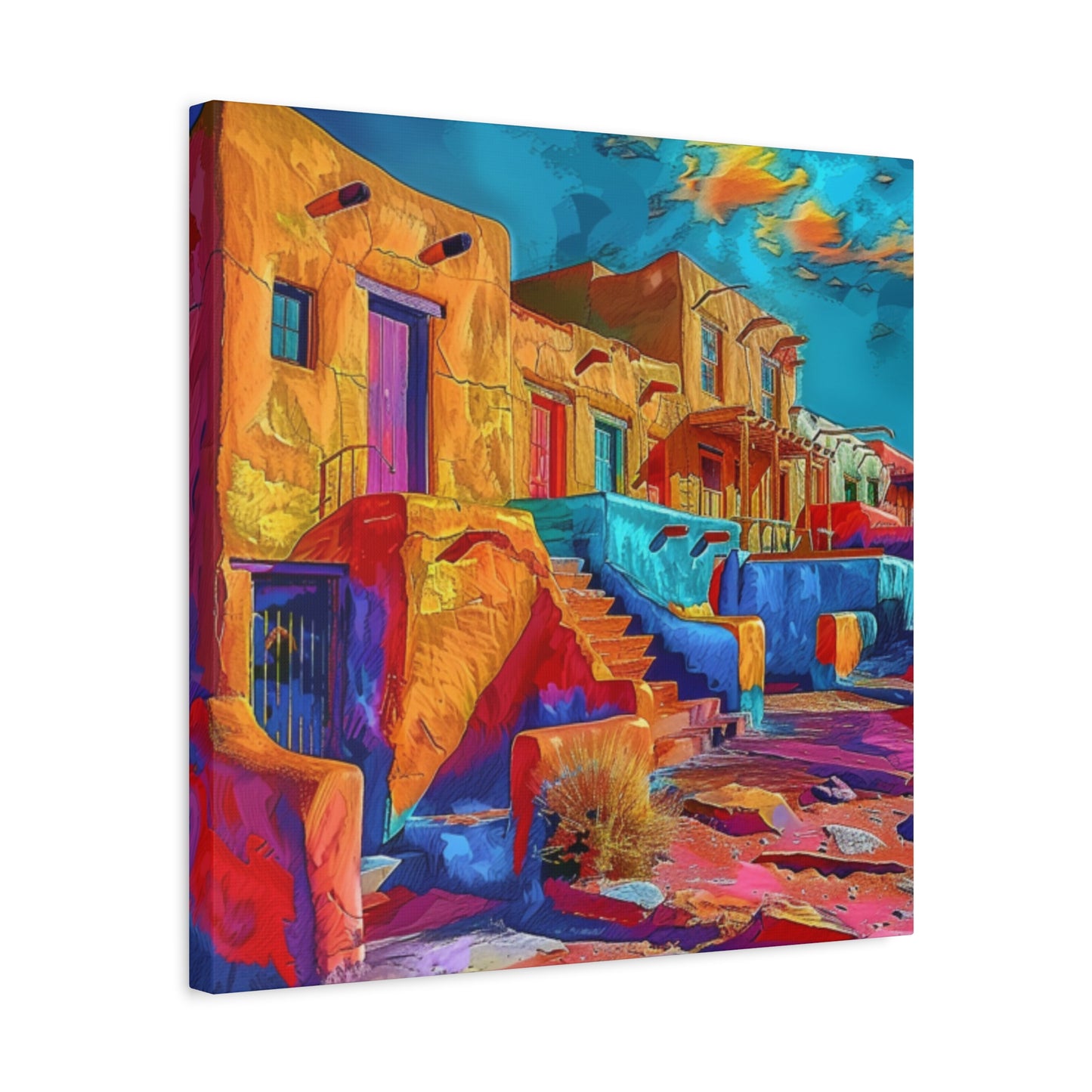 Canvas Print - FR St Mex Village