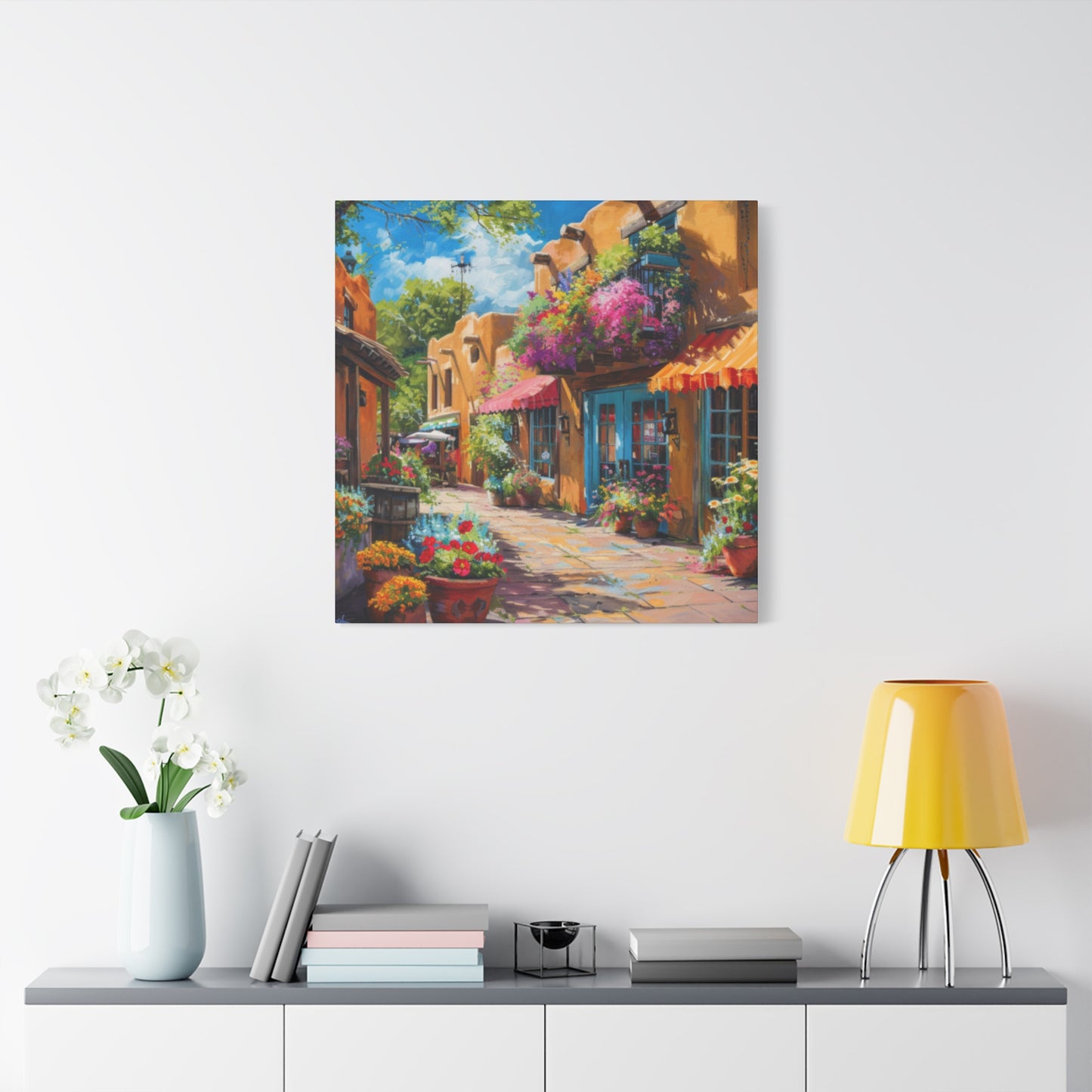 Canvas Print Santa Fe Street