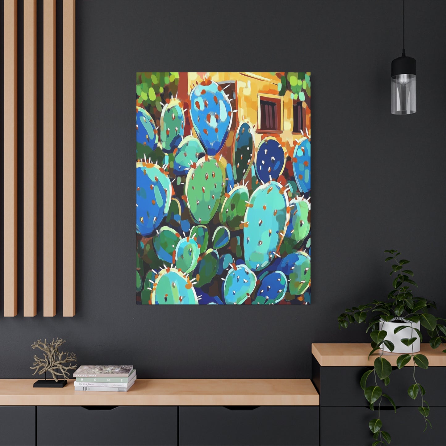 Canvas Print - My Blue Cacti