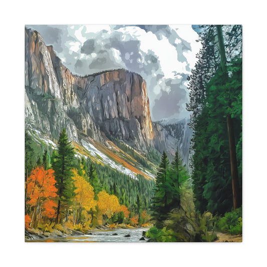 Rocky Mountains Colorful Vision