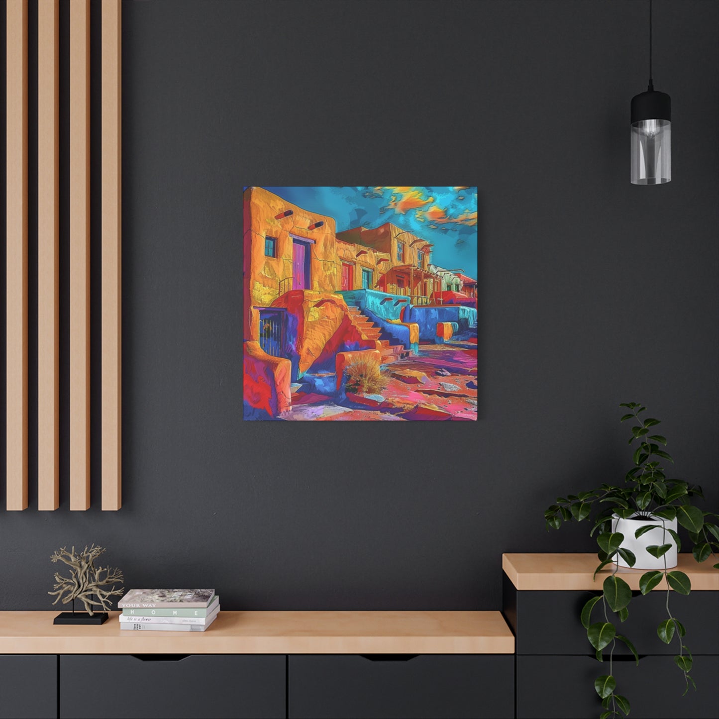 Canvas Print - FR St Mex Village