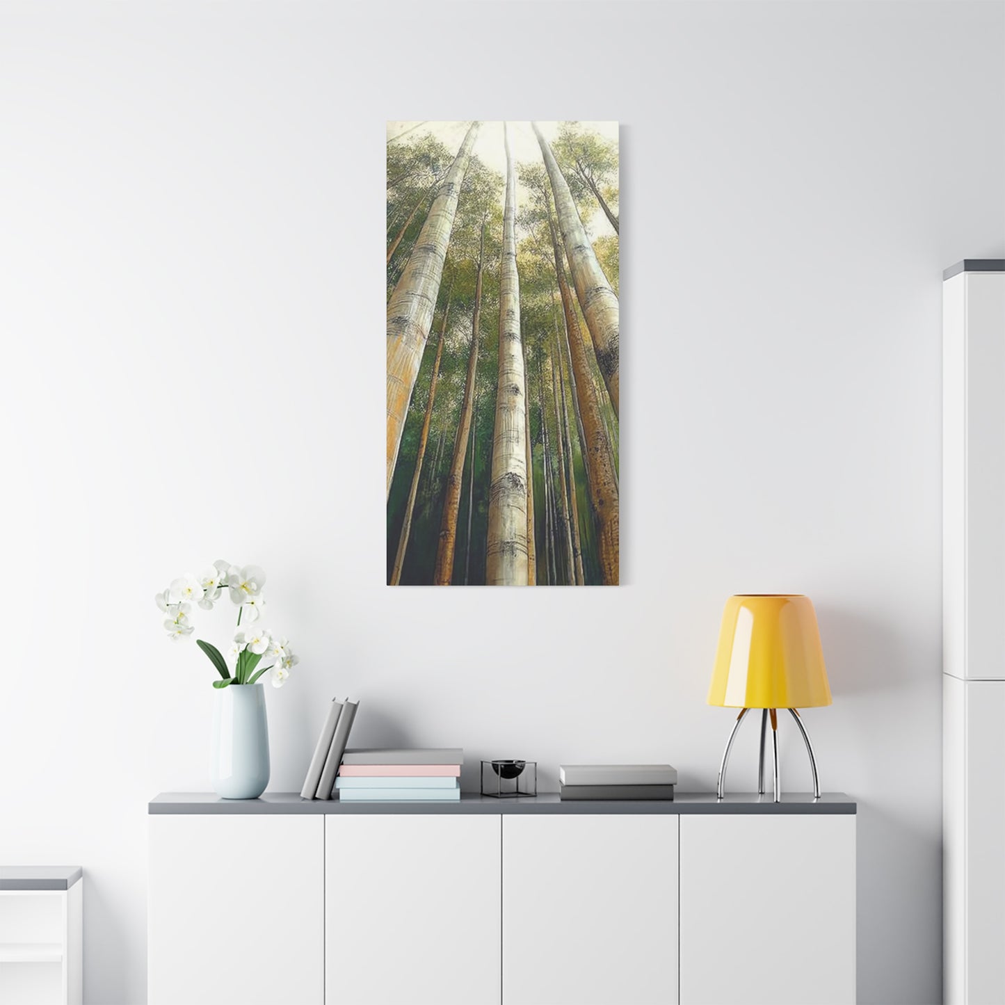 Canvas Art - Tall Aspens