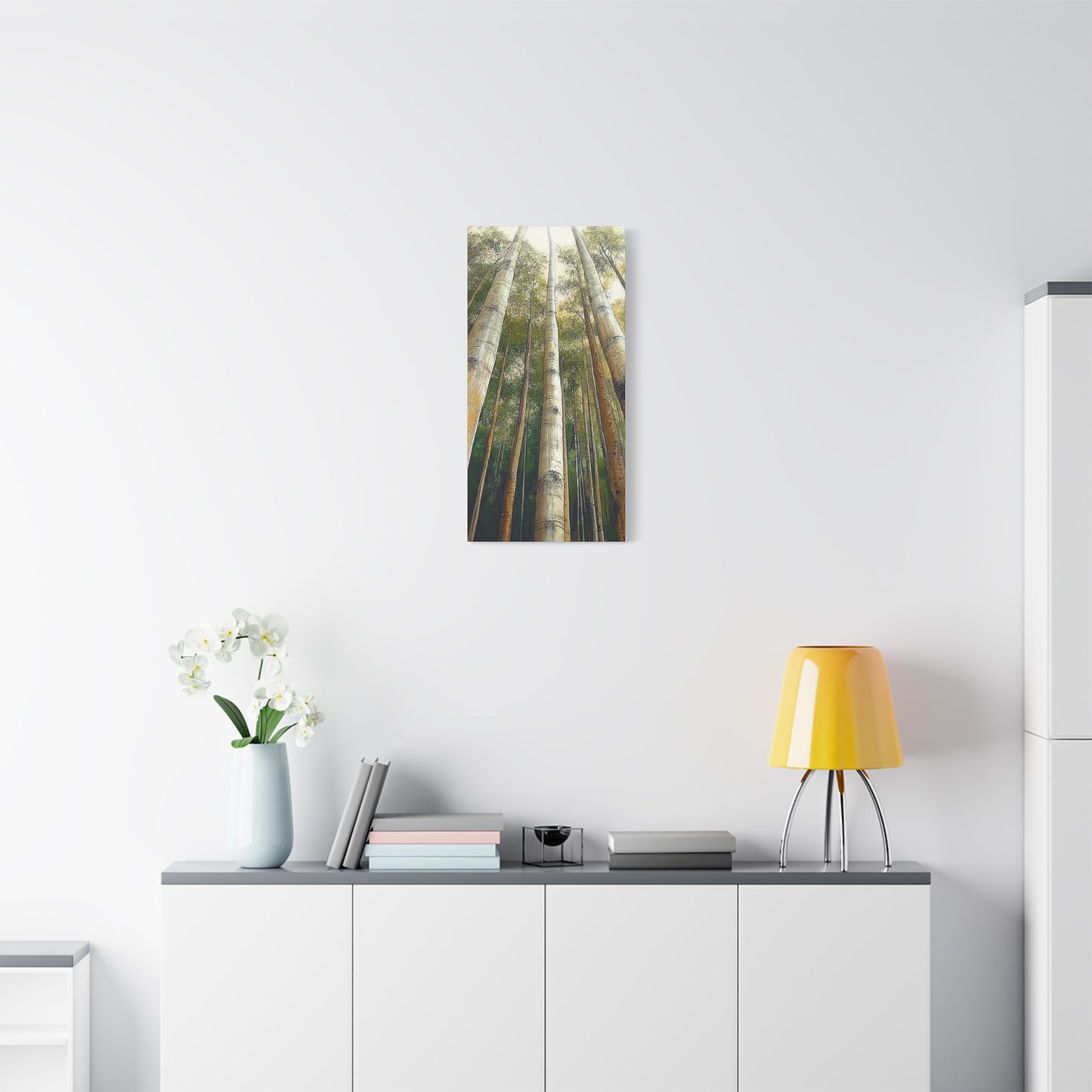 Canvas Art - Tall Aspens
