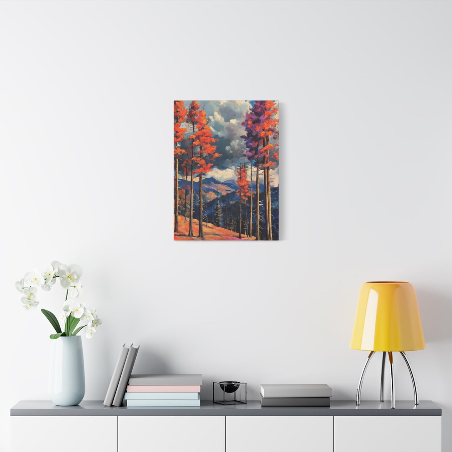 Autumn Landscape Canvas Print – Stunning Forest Wall Art