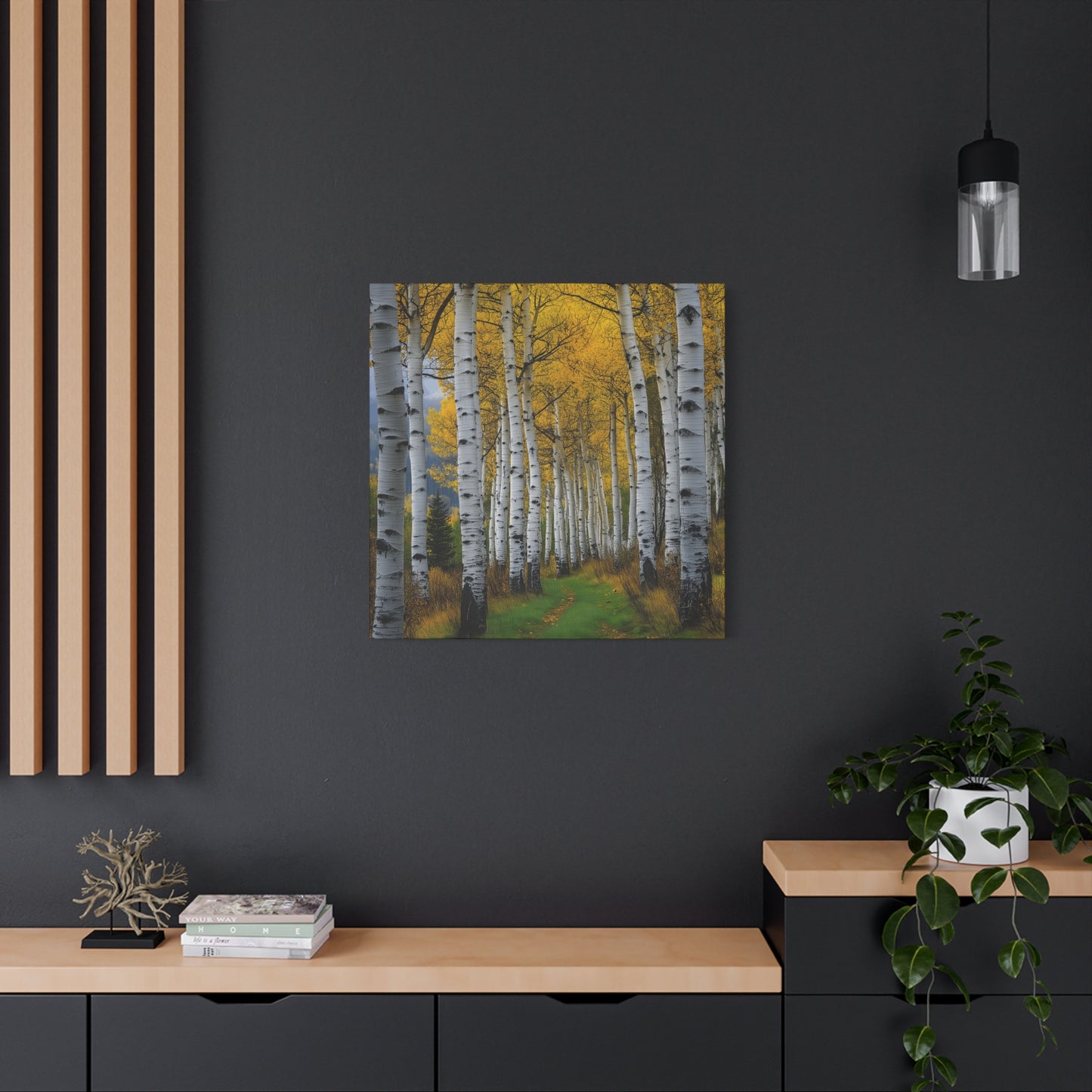 Canvas Print - Colorado Aspen V2
