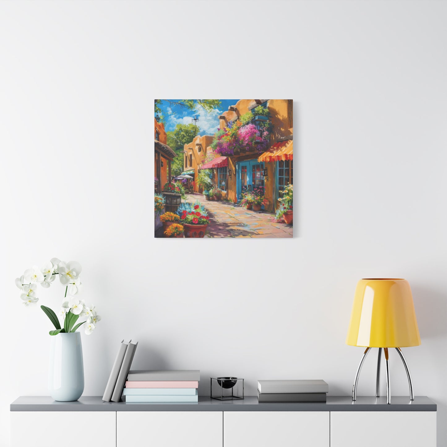 Canvas Print Santa Fe Street