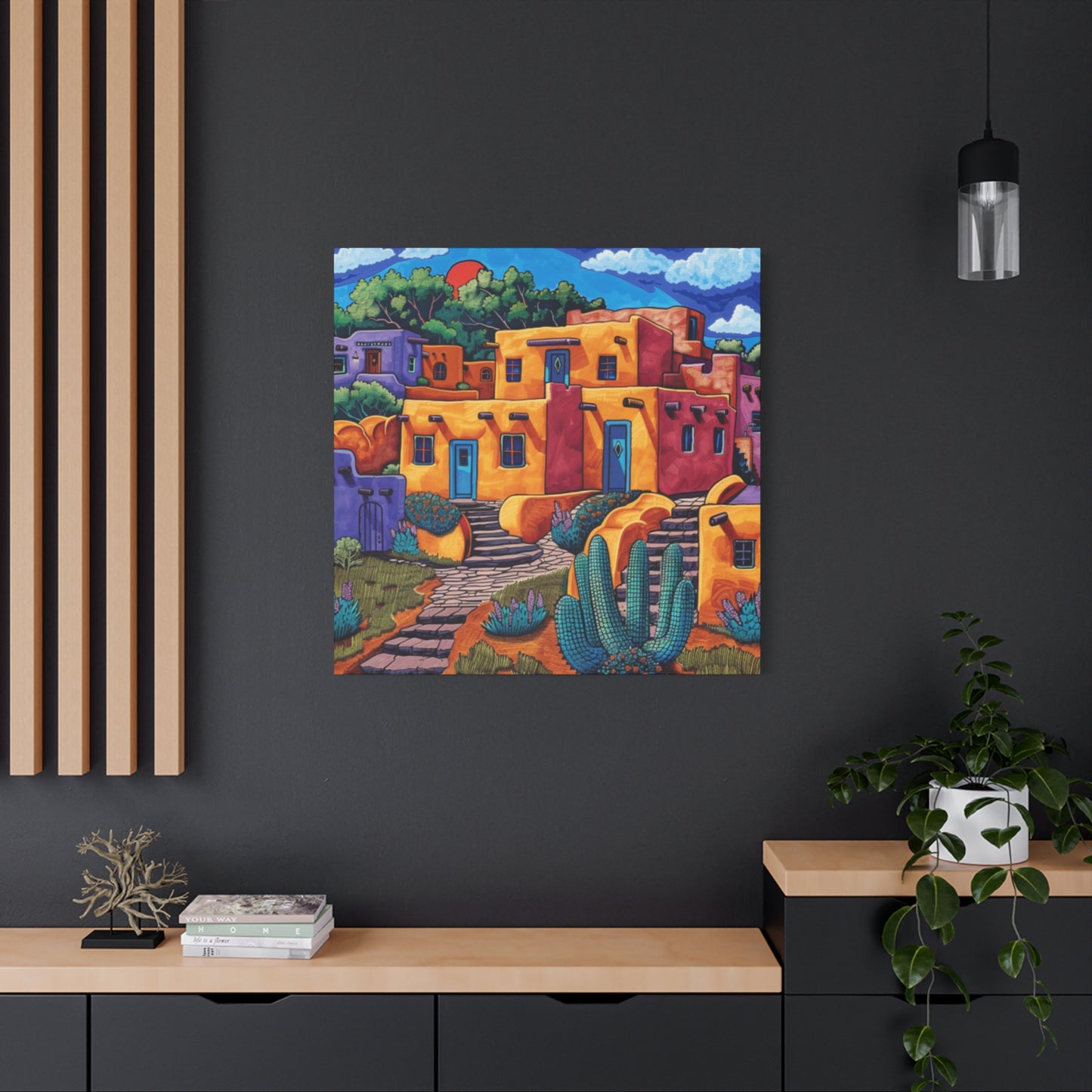 Canvas Print - Santa Fe Pueblo 22