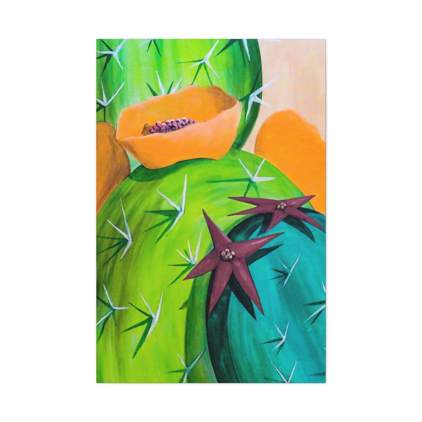 Canvas Print - Cacti Stars Glory