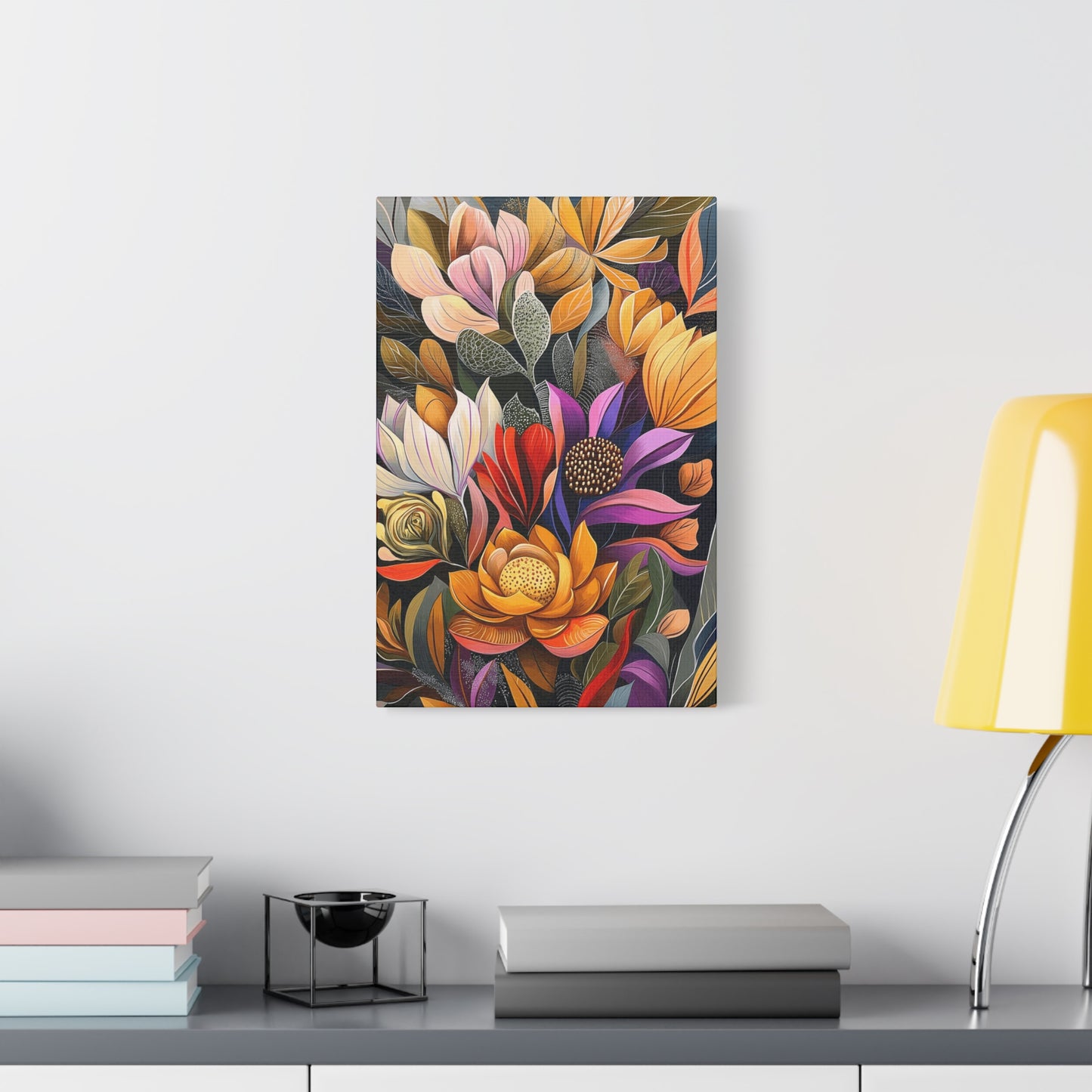 Canvas Art - Amazing Brilliant Flowers