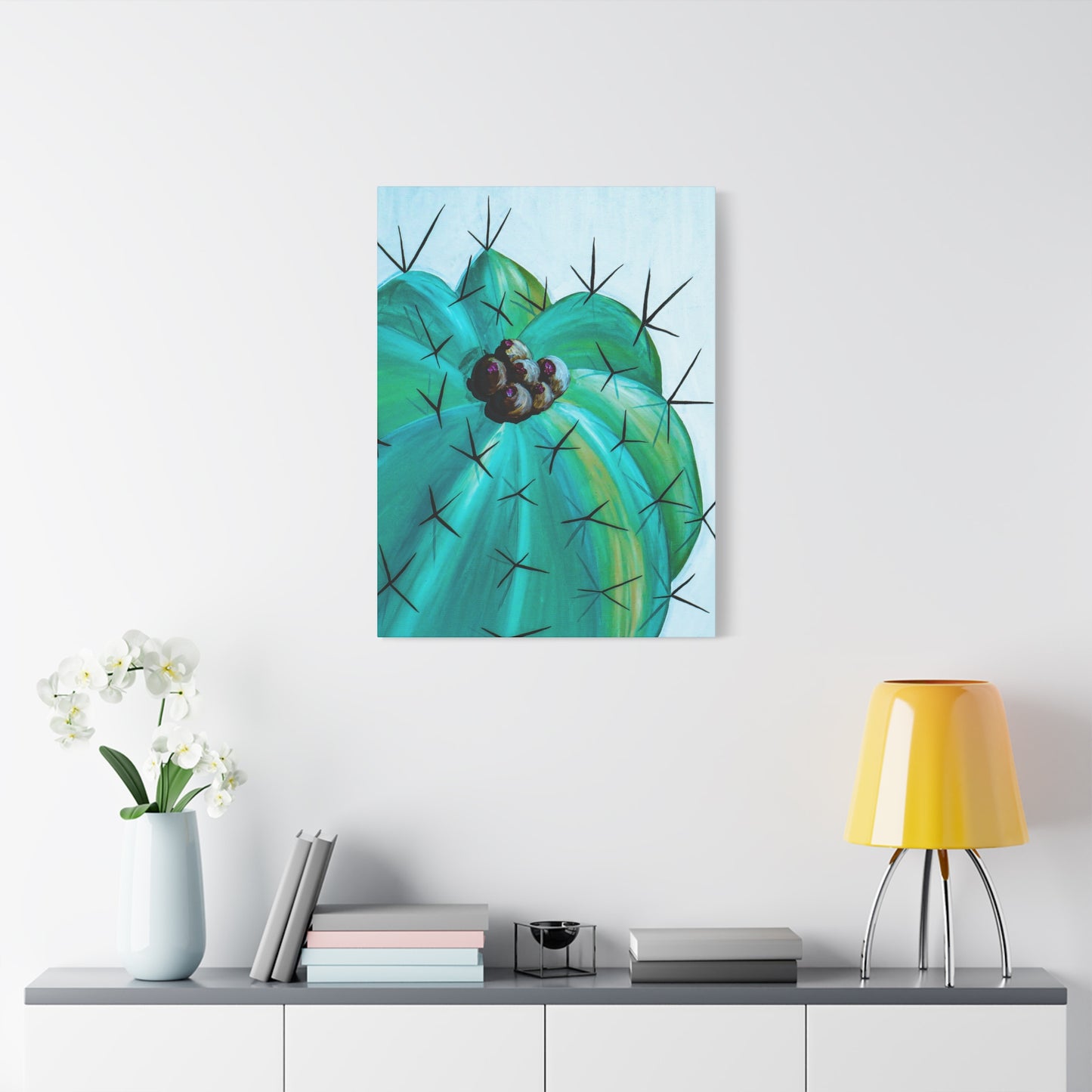 Canvas Print - Barrel Cactus Two