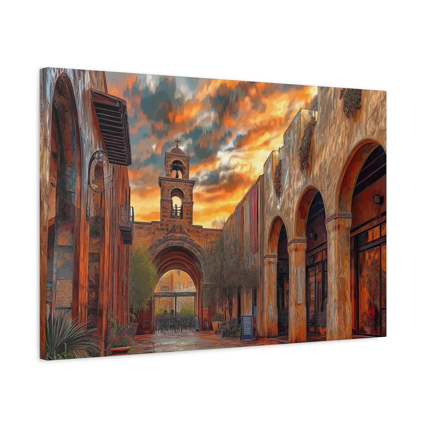 Canvas Print Central View NM