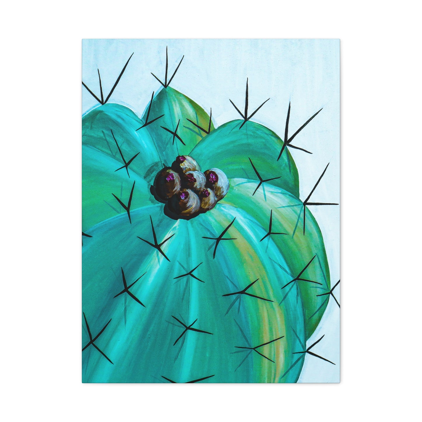 Canvas Print - Barrel Cactus Two
