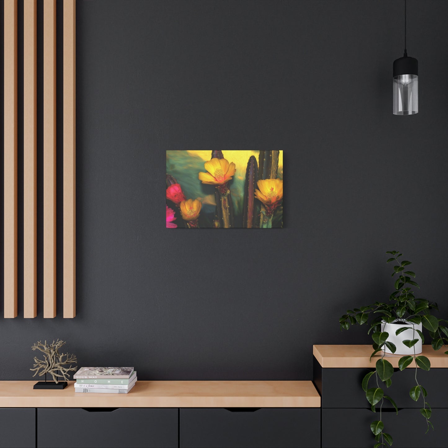 Canvas Print - Cacti Bold Flowers SFC