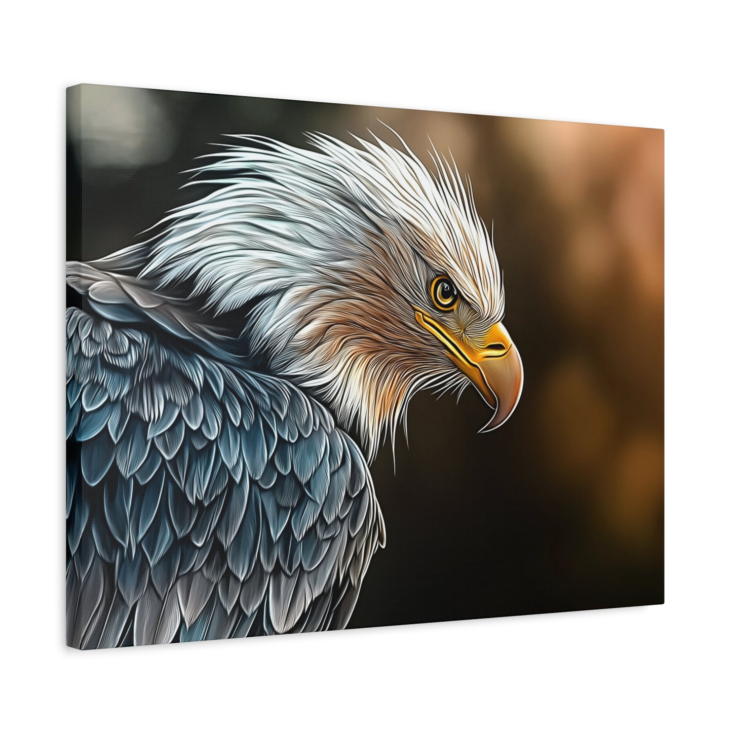 Eagle Art Canvas - Majestic Wildlife Wall Decor