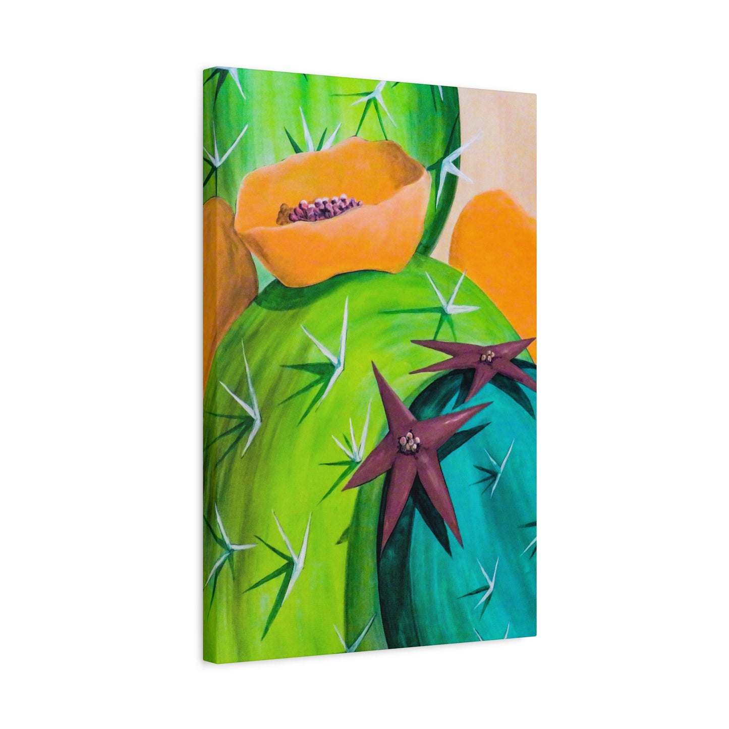 Canvas Print - Cacti Stars Glory