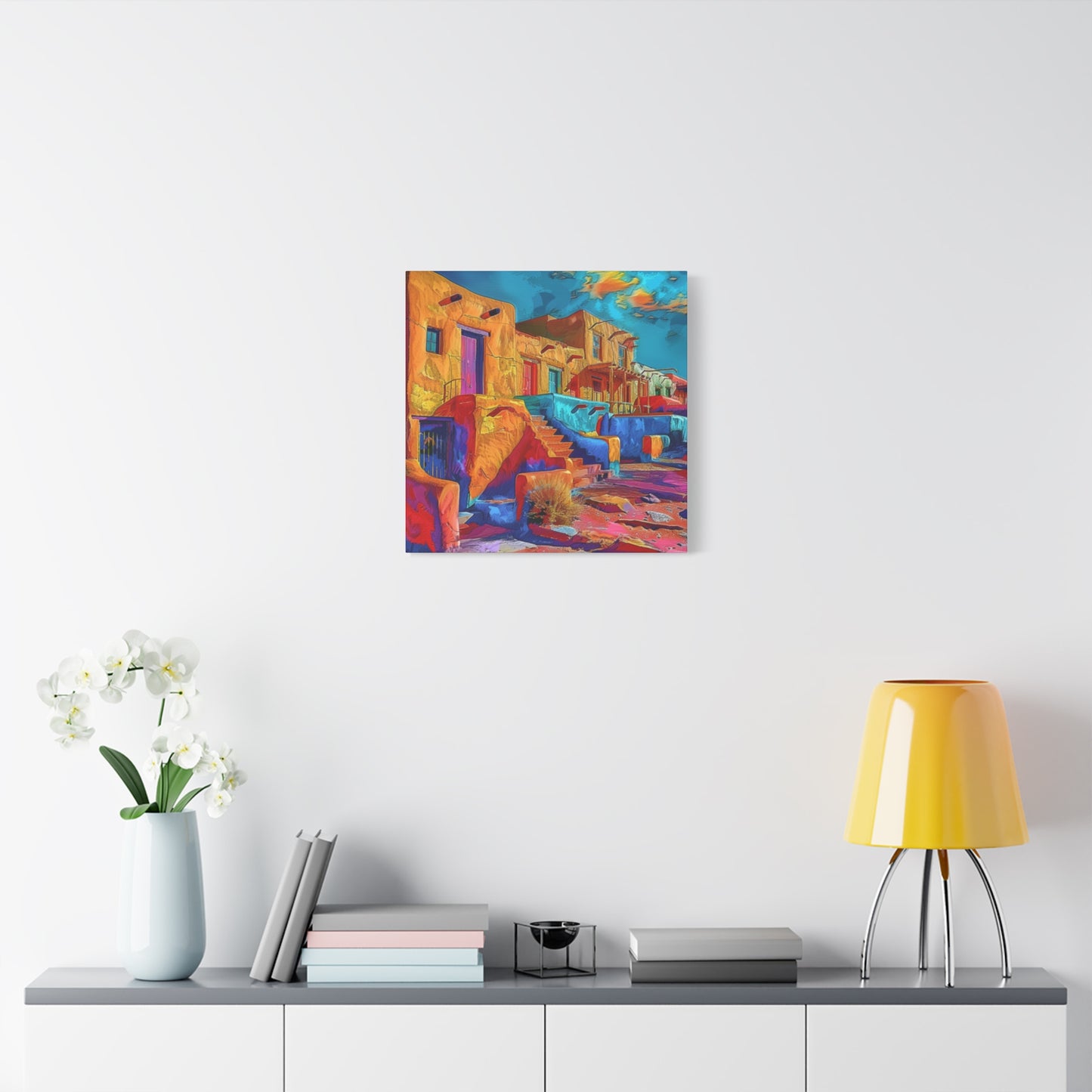 Canvas Print - FR St Mex Village