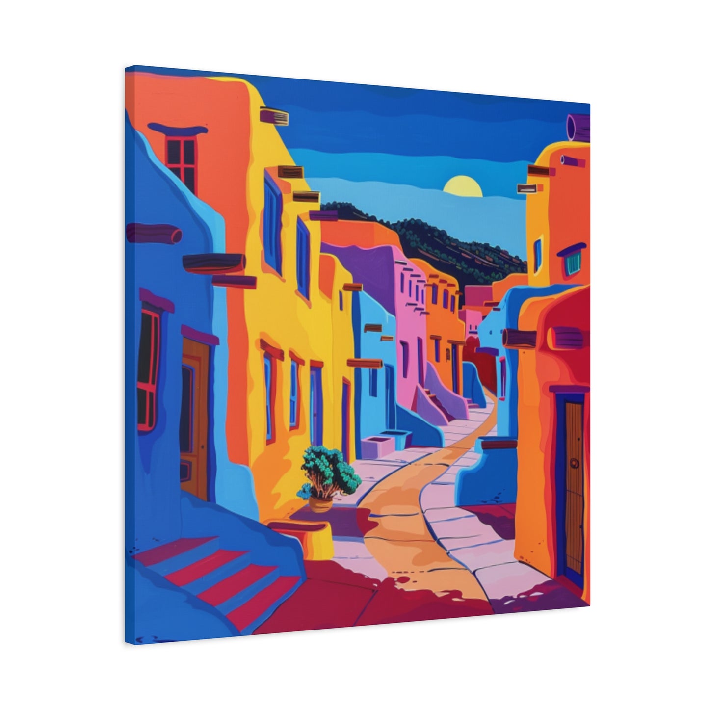 Canvas Wall Art - Santa Fe Street 405