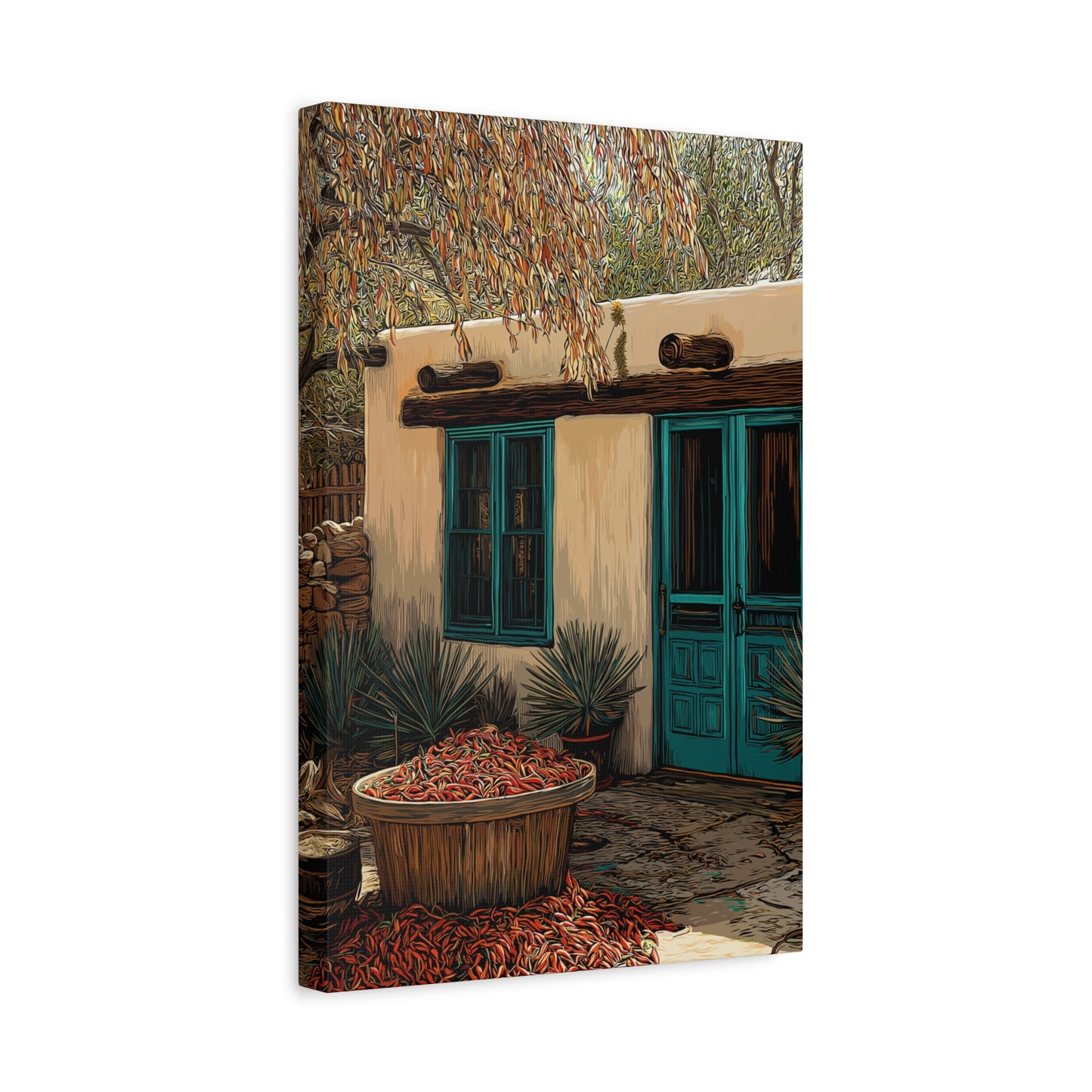 Canvas Print Rural NM Casa