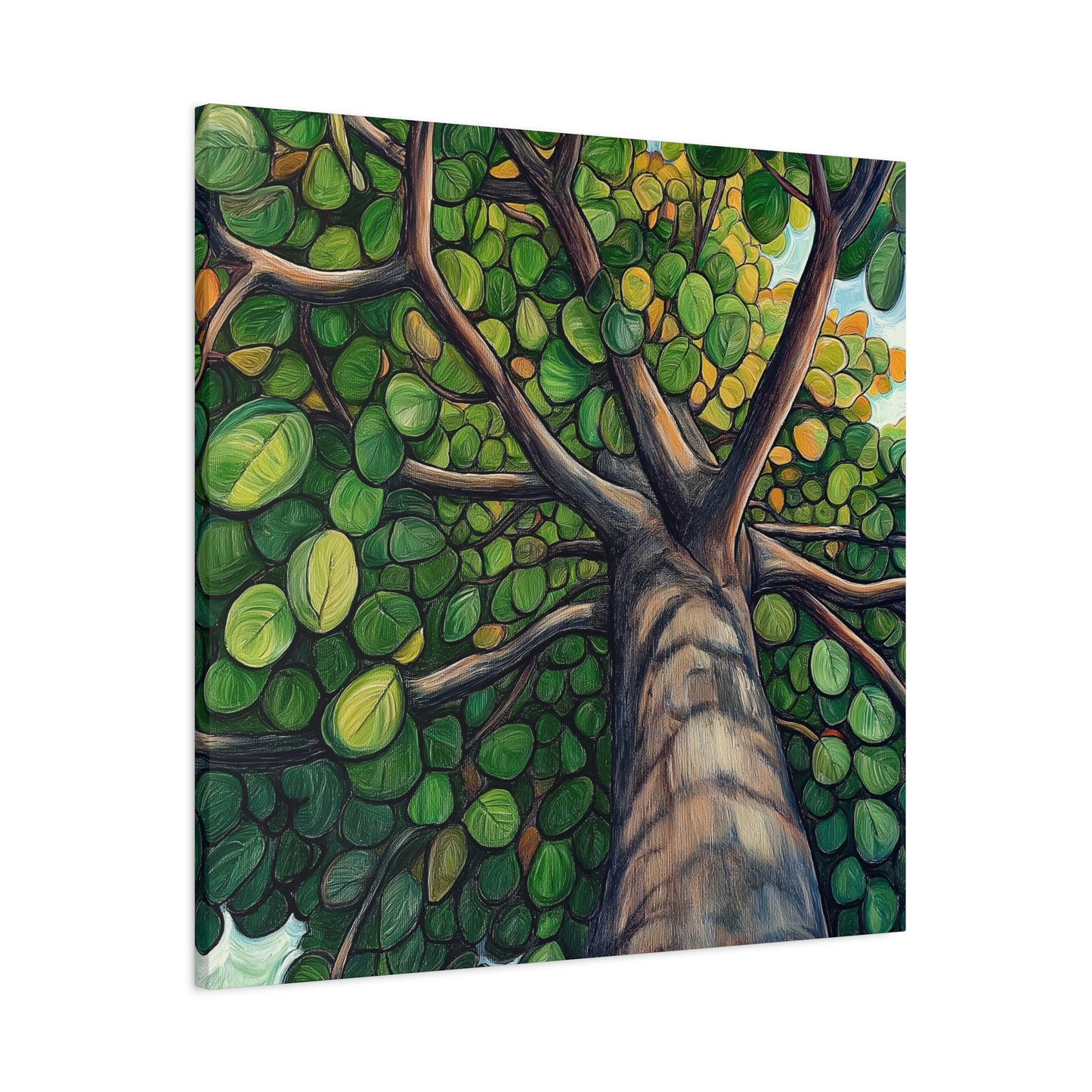 Canvas Print - Amazing Tree #4, Stretched Matte 1 25"