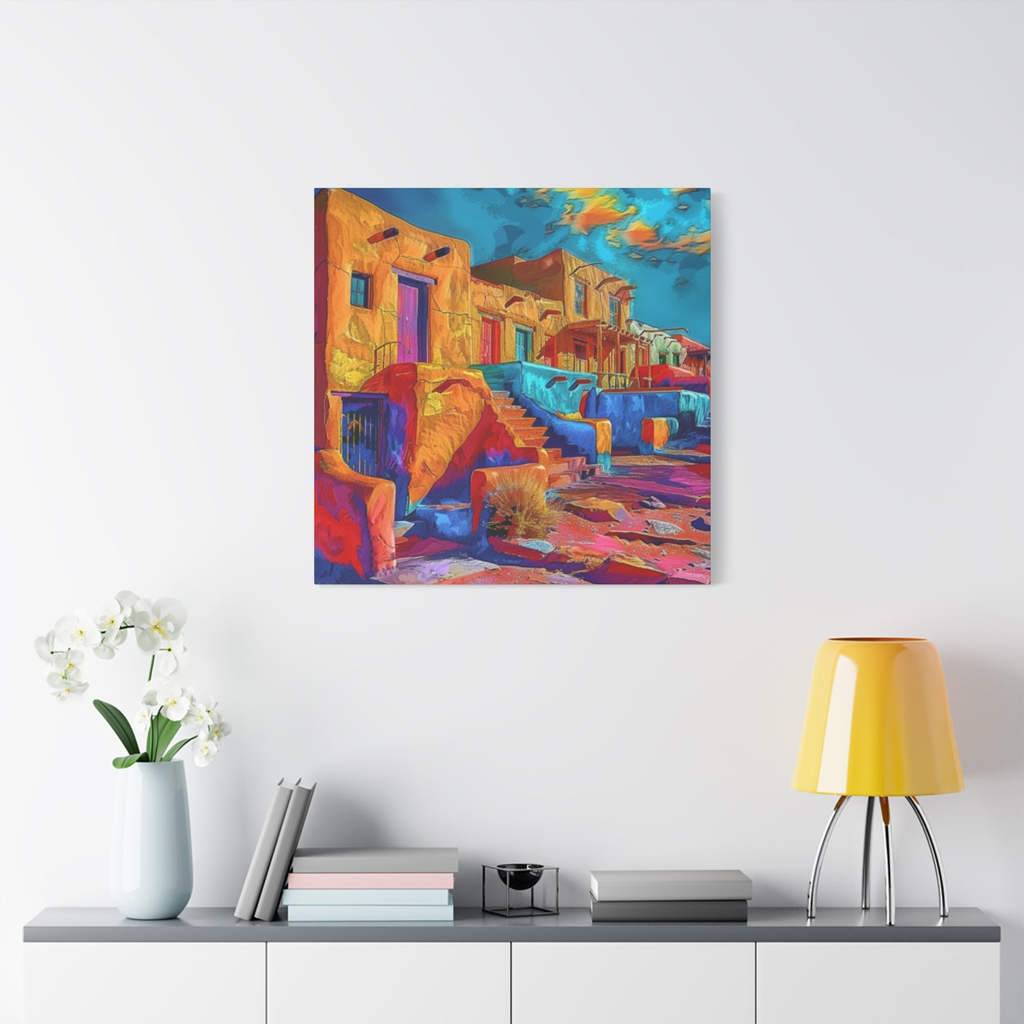 Canvas Print - FR St Mex Village