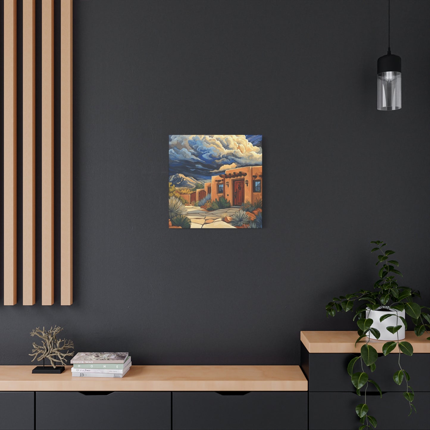 Southwestern Landscape Canvas Art - Stretched Wall Decor