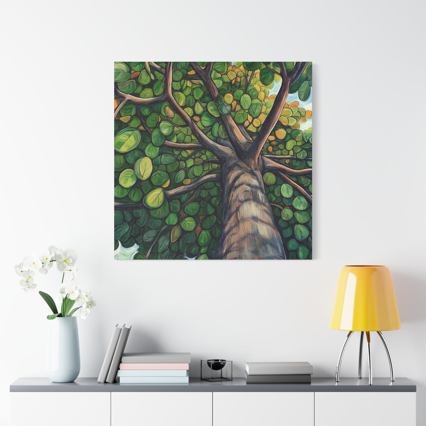 Canvas Print - Amazing Tree #4, Stretched Matte 1 25"