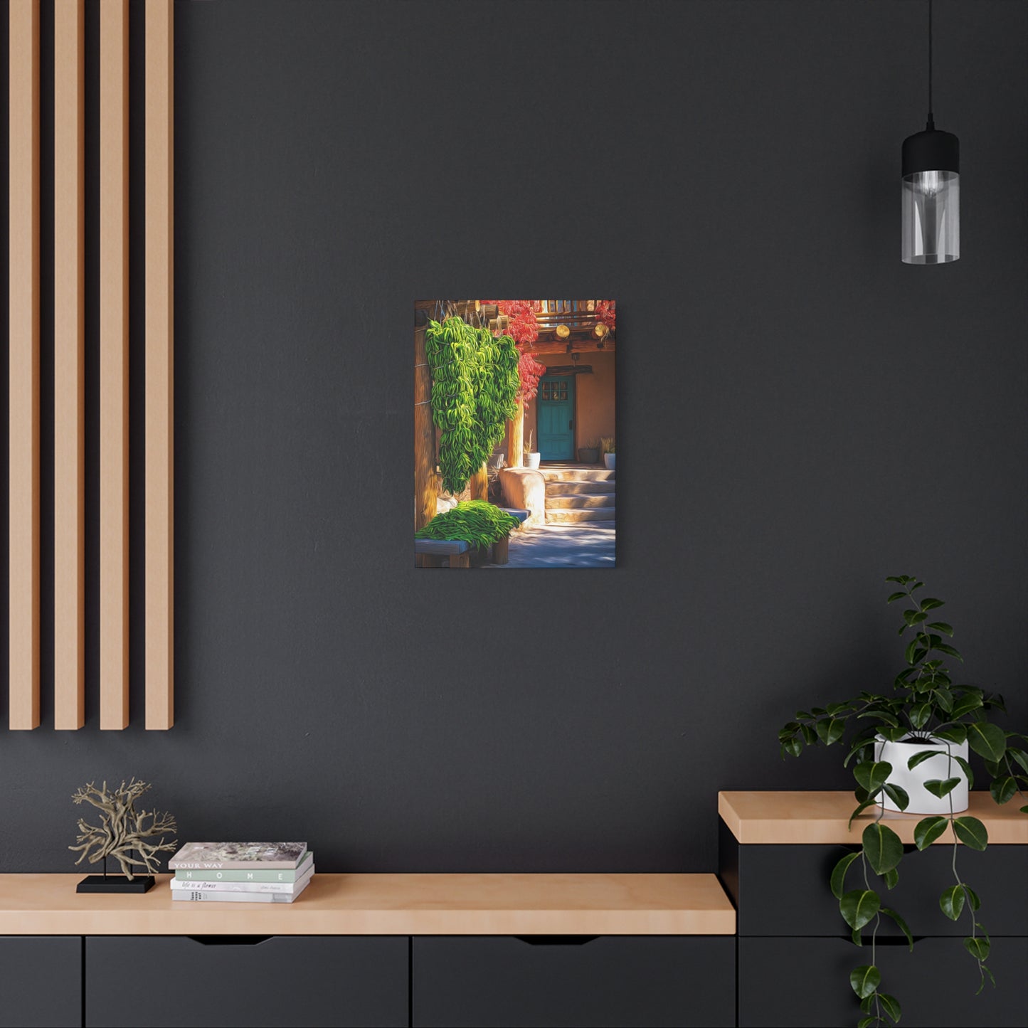 Canvas Wall Art - Green Green Chile Gem