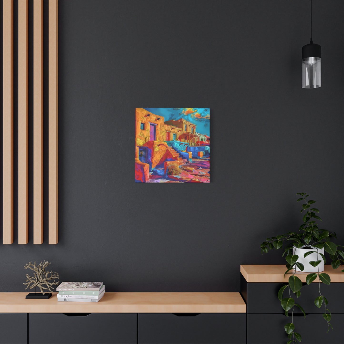 Canvas Print - FR St Mex Village