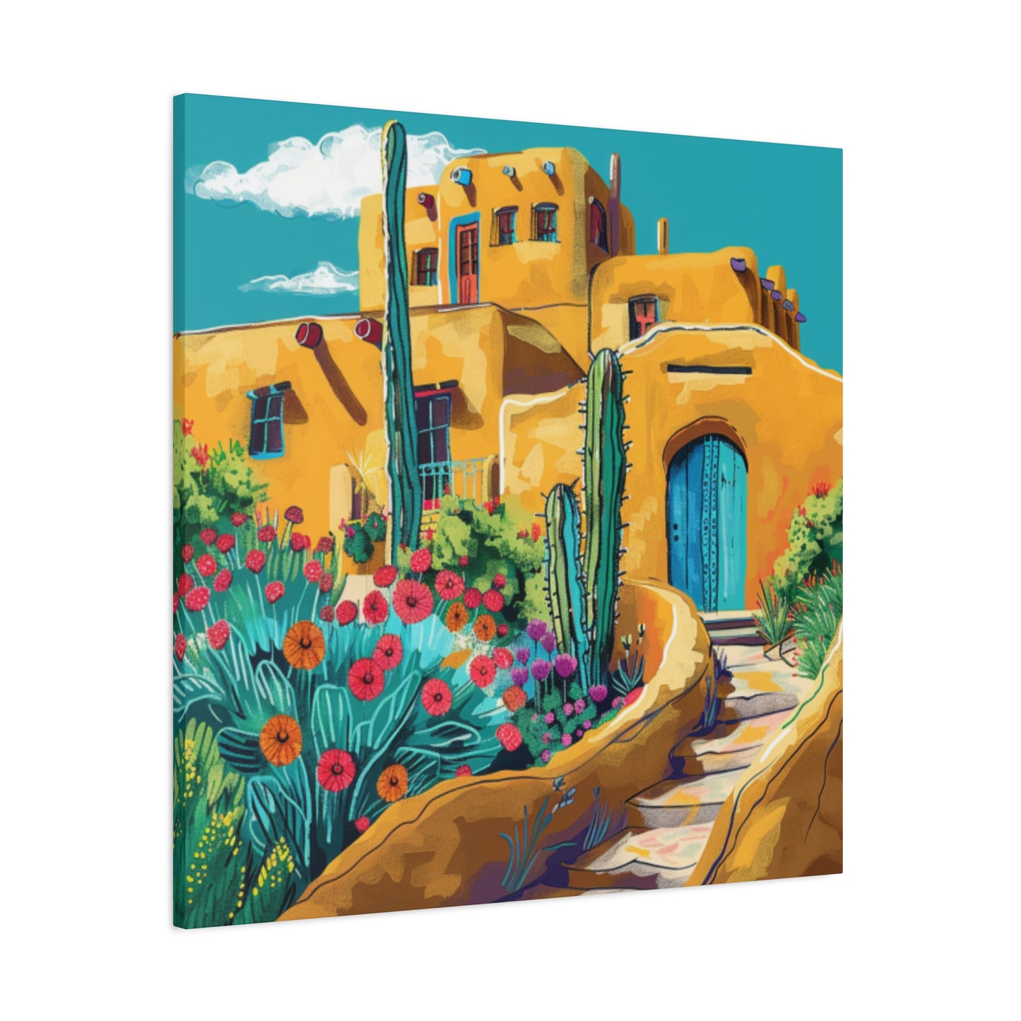 Canvas Print - Pueblo Village 101