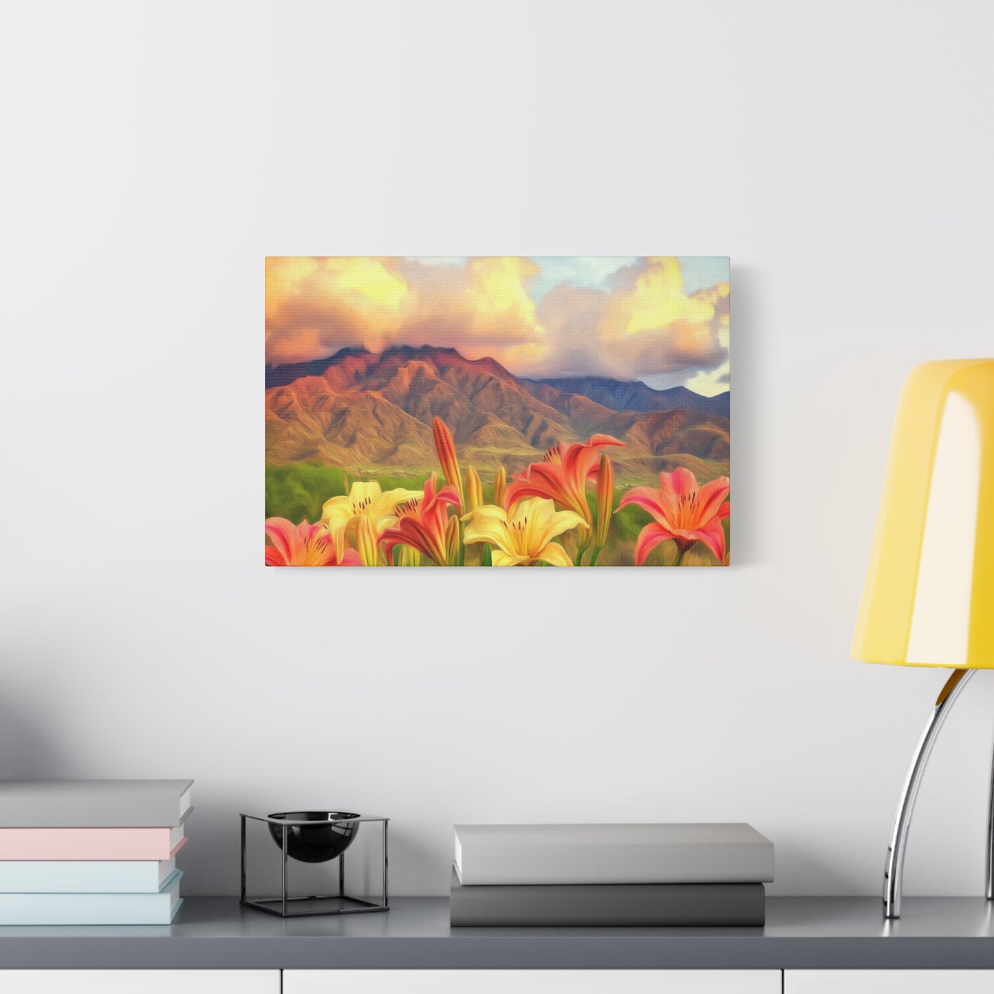Canvas Print - SF Lillies at Dawn V4
