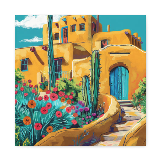 Canvas Print - Pueblo Village 101