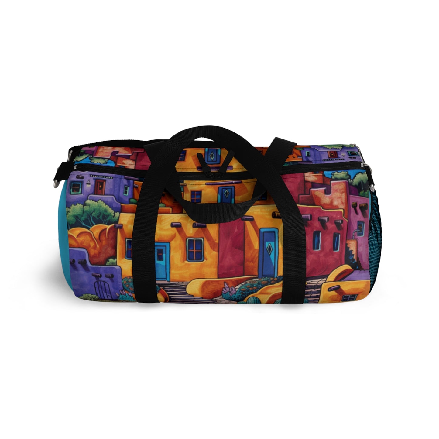 Vibrant Southwest-Inspired Duffel Bag for Travel, Gym, and Weekend Getaways | Perfect for Adventurers, Artists, and Color Lovers