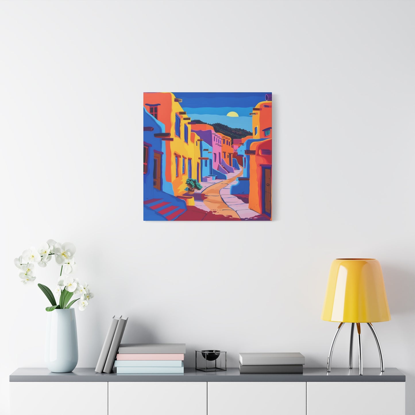 Canvas Wall Art - Santa Fe Street 405