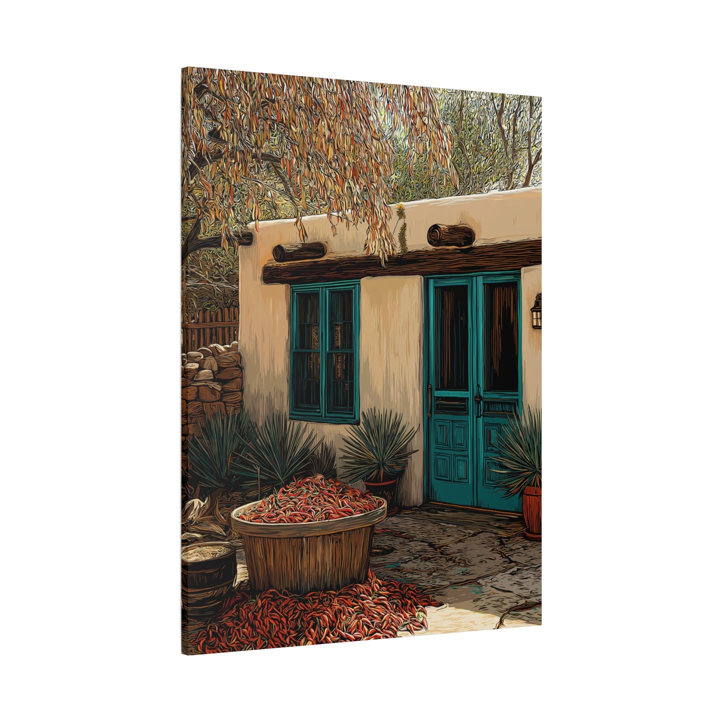 Canvas Print Rural NM Casa