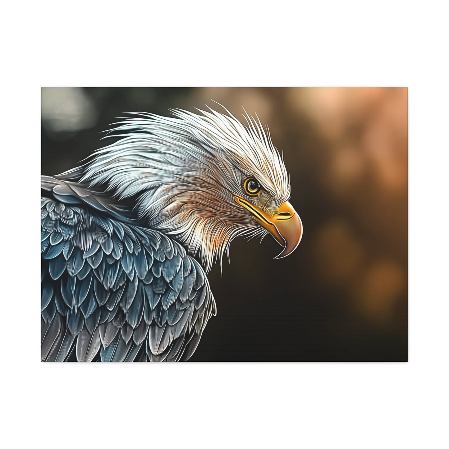 Eagle Art Canvas - Majestic Wildlife Wall Decor