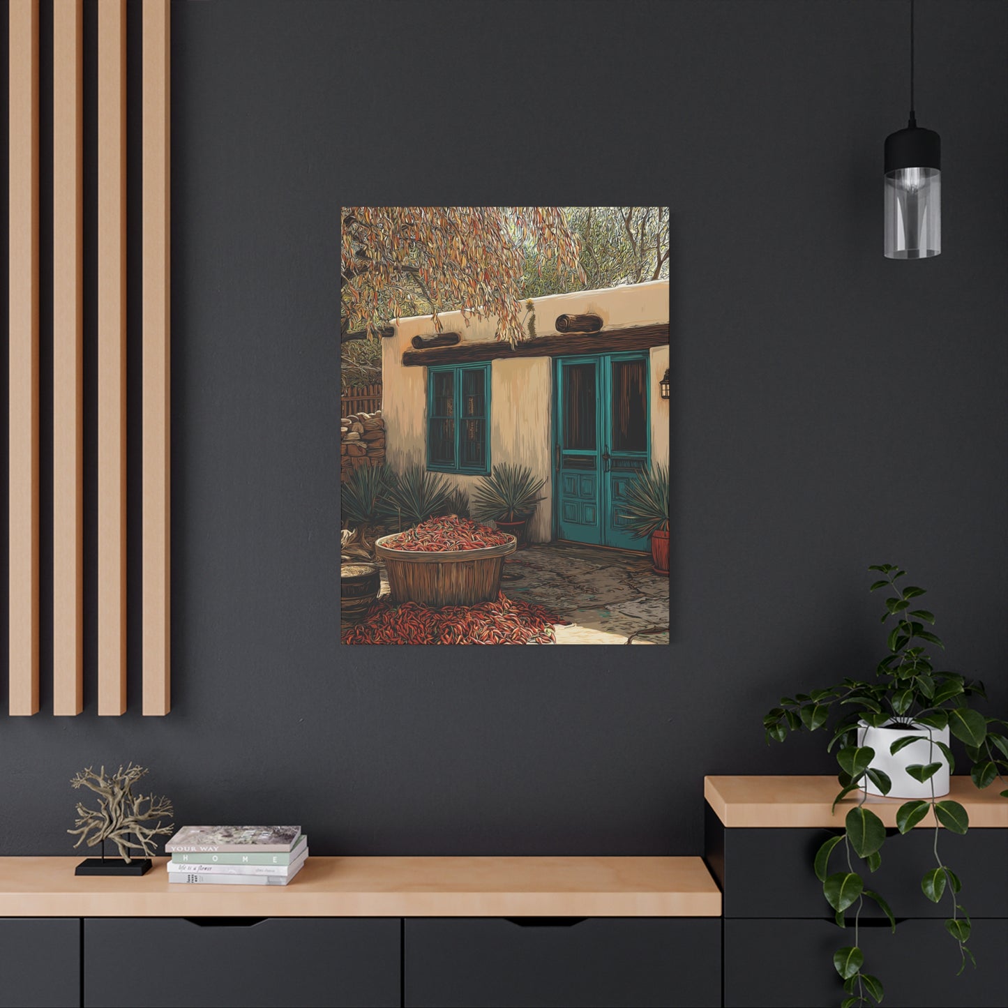 Canvas Print Rural NM Casa