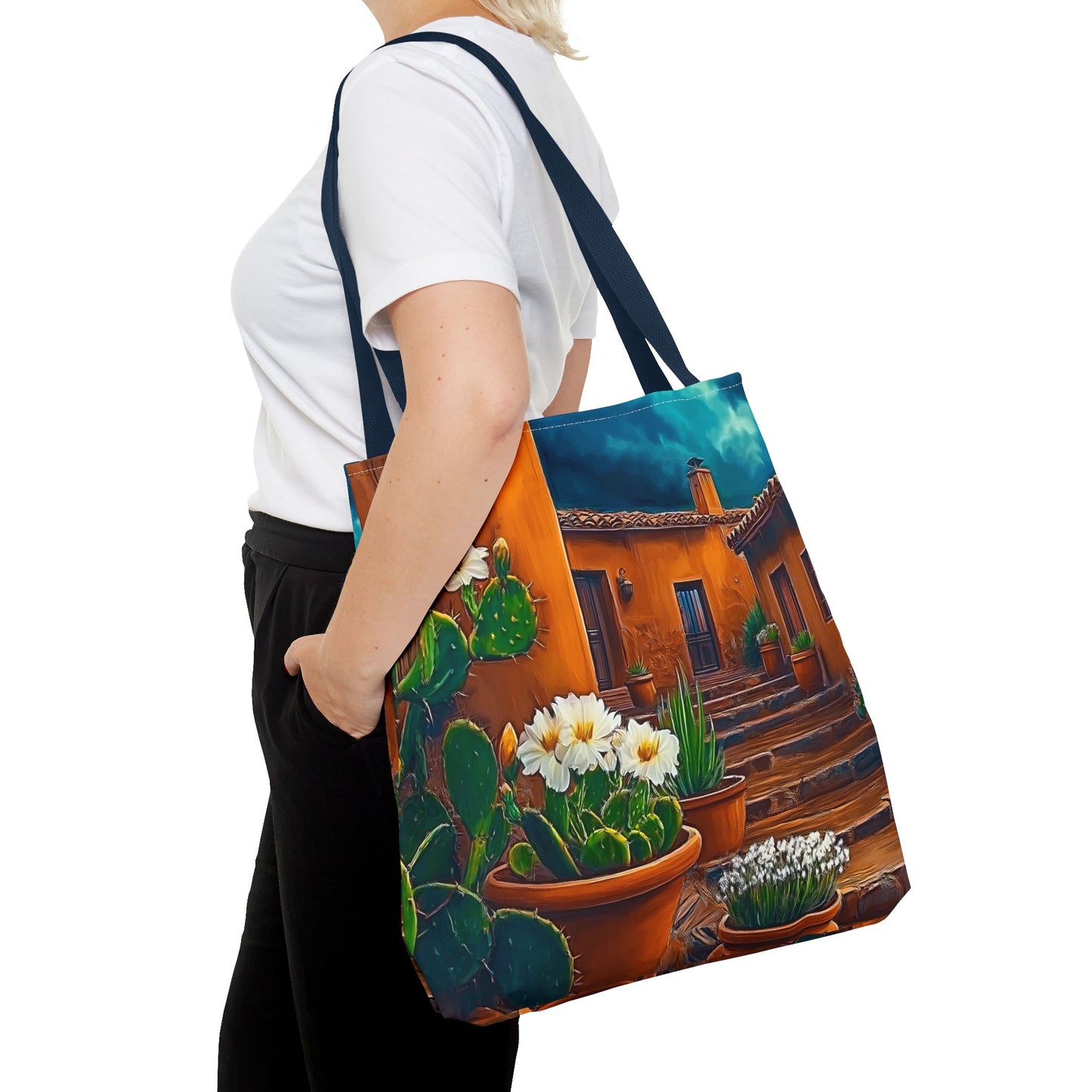 Vibrant Floral Tote Bag, Flower Print Satchel, Eco-Friendly Shopping Bag, Travel Companion, Unique Gift for Nature Lovers