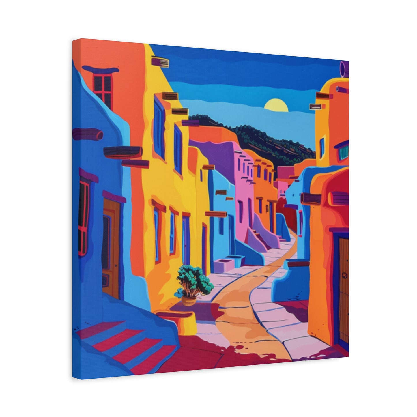 Canvas Wall Art - Santa Fe Street 405